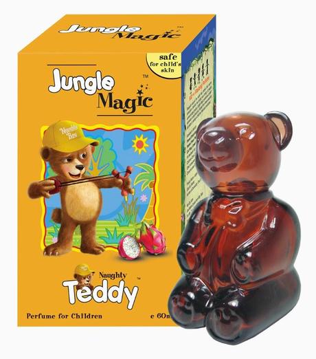 Pefumes For Kids by Jungle Magic - Made Of Essential Oils and Deratologically Tested - Naughty Teddy