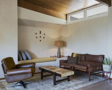 Beachwood Canyon living room renovation