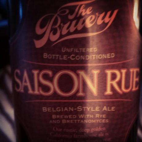 #bottleporn #bottleshare #beertography #beer #craftbeer #bruery #saison #rue #saisonrue #thanksgiving