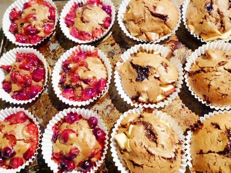 Cranberry/Apple Muffins