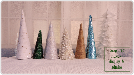 Tabletop Christmas Trees