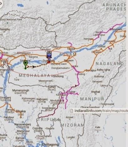 Meghalaya on Country's rail map after more than 6 decades of Independence