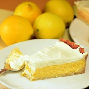 Low-carb lemon tart