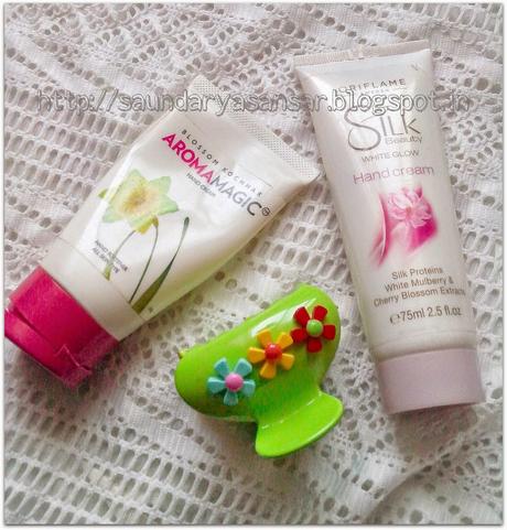 Day & Night- Hand Cream from Aroma Magic and Oriflame Sweden- Reviews