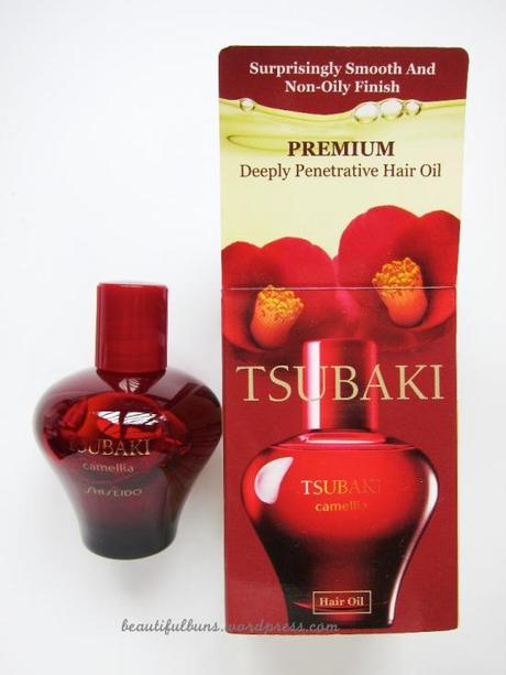 tsubaki camellia hair oil