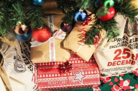 DIY christmas festive gift wrapping-4