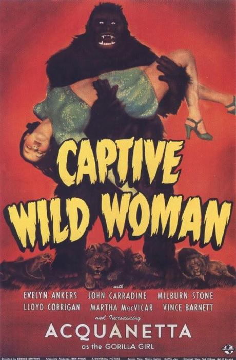 #1,571. Captive Wild Woman  (1943)