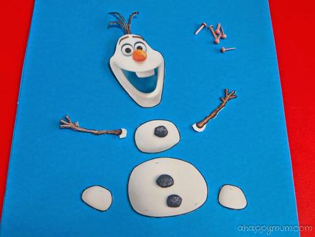 Creativity 521 #58 - Do you wanna build a snowman? {DIY Frozen birthday invitation}