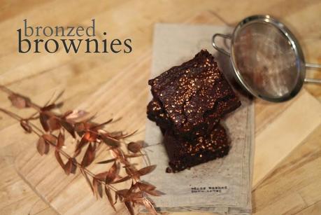 bronzed brownies