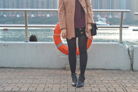 Daisybutter - HK Lifestyle and Fashion Blog: what i wore, HK winter outfit ideas, camel coat, how to style a camel coat, mulberry bayswater shoulder bag
