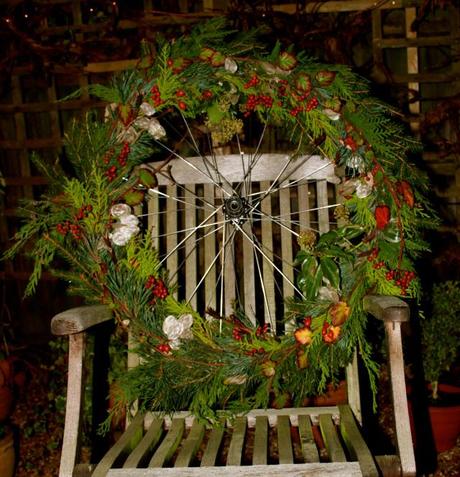 Festive Wheel Wreath