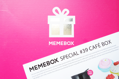 Memebox: Special #39 Cafe Box