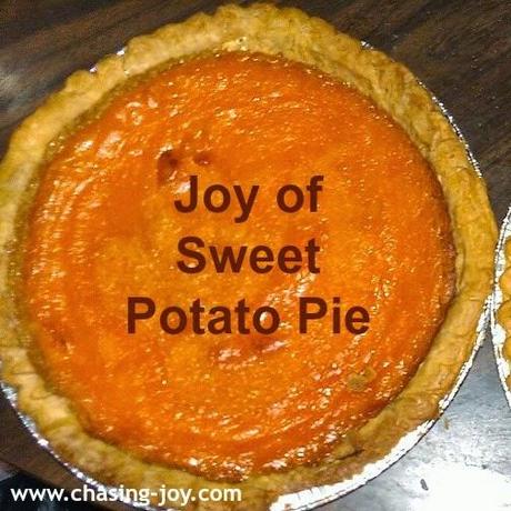 The Joy Of Sweet Potato Pie
