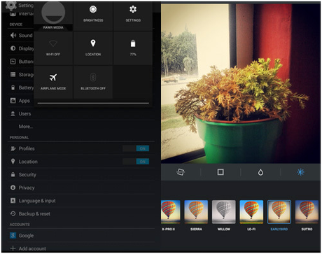 Edit your photos using Instagram without Posting them