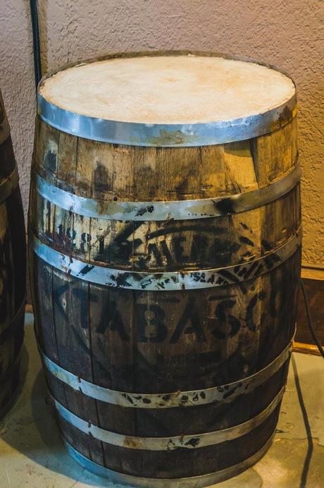 Tabasco Sauce Barrel