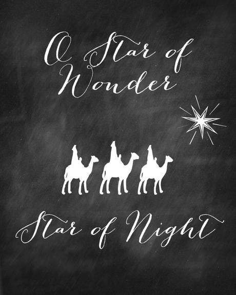 Star of Wonder Star of Night with camels