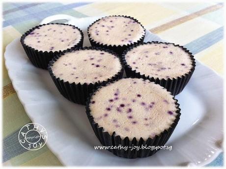 Mini Blueberry Cheesecakes Mini Blueberry Cheesecakes
