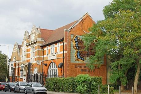 Murals in and out: Camberwell Library and Bath House