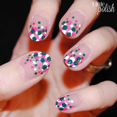 The Nail Challenge Collaborative Presents - Dots - Look 3