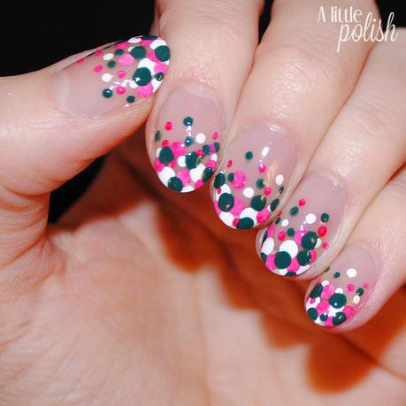 The Nail Challenge Collaborative Presents - Dots - Look 3