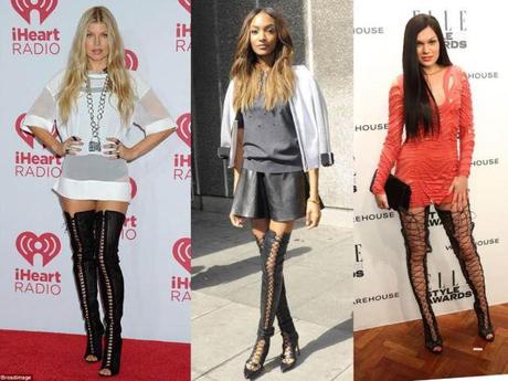 Poll: Would you wear lace up thigh high boots?