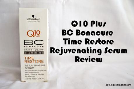 Schwarzkopf BC Bonacure Hair Therapy Products Review
