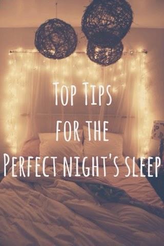 Top tips for the perfect night's sleep