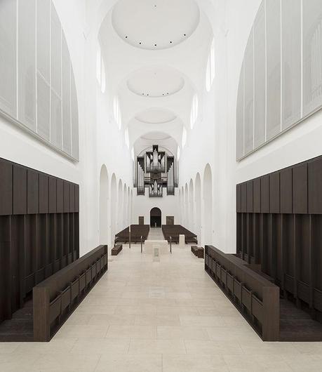 Modern religious architecture like the St. Moritz church