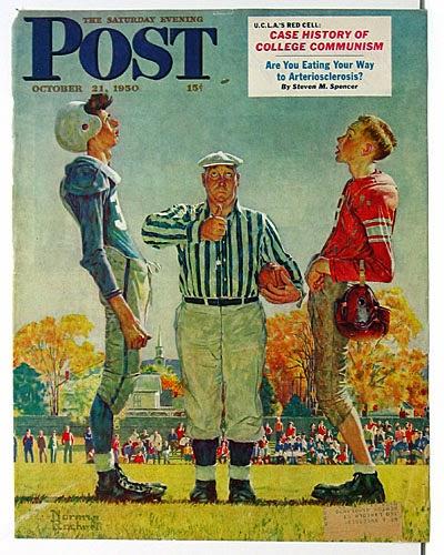 ARTicle of interest: Norman Rockwell's The Coin Toss