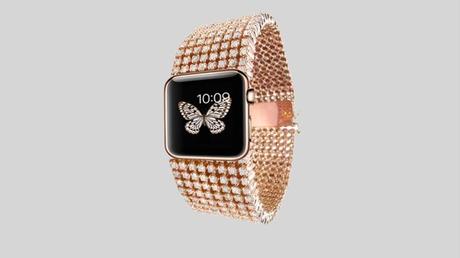 Diamond-encrusted Apple Watch