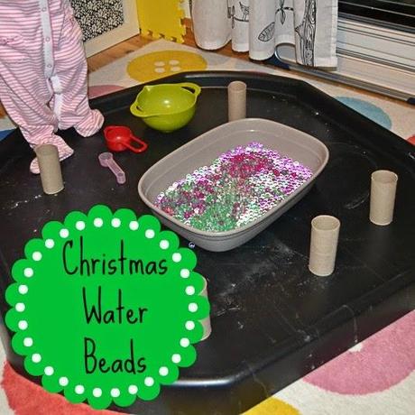 Day 47: Christmas water beads