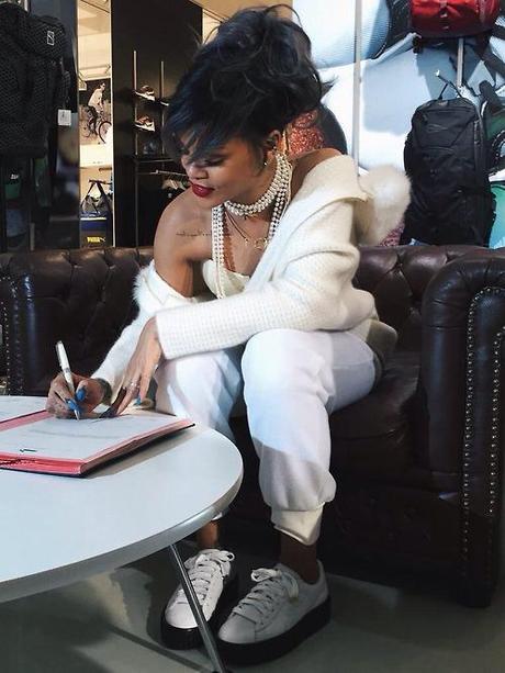 Rihanna Talks New Album & PUMA Deal Rihanna Talks New Album & PUMA Deal