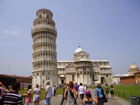 Pisa tower, just 20km from Viareggio