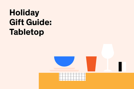 Holiday Gift Guide with tabletop products for the entertainer