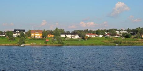 La ribera este del Kitinen, Sodankyla