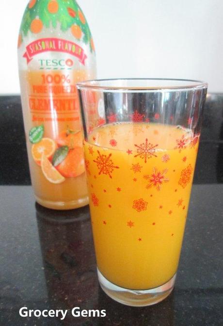 Tesco Seasonal Juices: Mulled Red Grape and Clementine