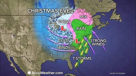 Christmas Eve Event Warning! Millions In Midwest And East To Be Impacted!