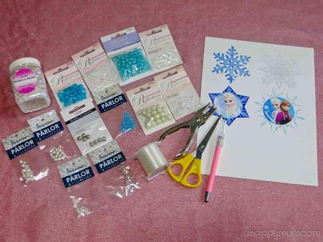 Creativity 521 #59 - A gift for my little one {DIY Frozen jewellery}
