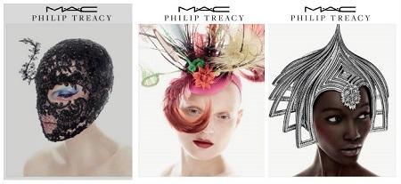 London milliner Philip Treacy designing for MAC Cosmetics