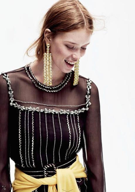 New Year, New Trends – Elle Sweden January 2015 Prada