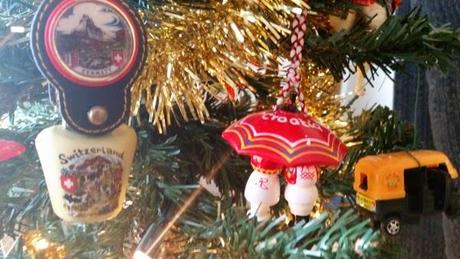 Travel Christmas ornaments