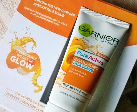 Garnier Naturals PureActive Apricot Face Scrub Review