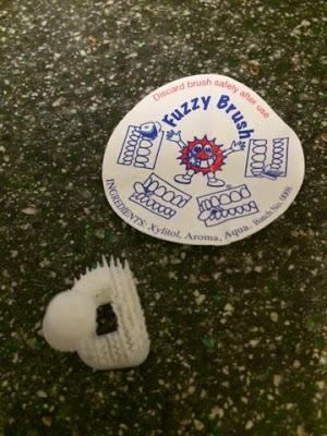 Today's Review: Fuzzy Brush Chewable Toothbrush