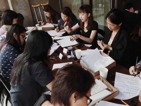 Workshop Report: Modern Calligraphy with #NiftyNibsPH