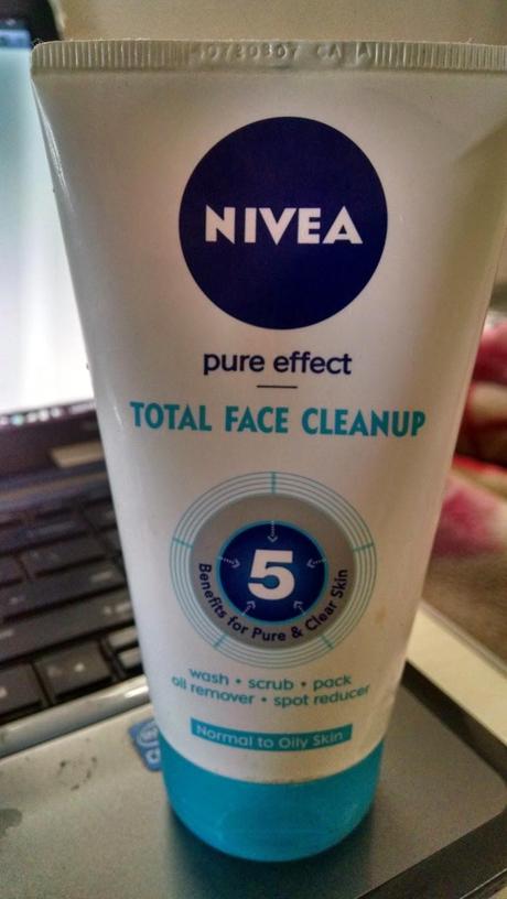 Nivea Pure Effect Total Face Cleanup-Review
