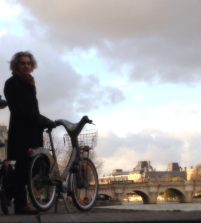 Paris Seine Bicycle corey amaro
