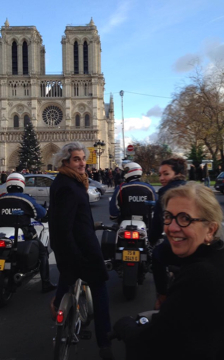 Bike Ride Christmas Paris