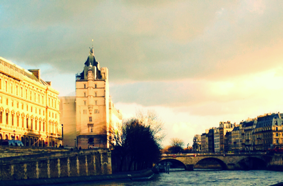 Paris Seine Bicycle corey amaro