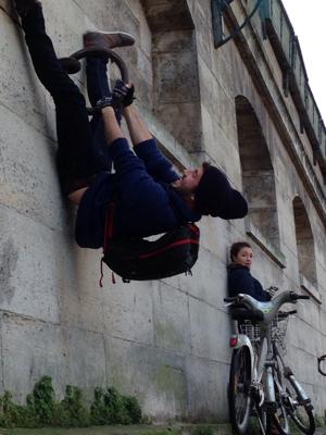 Paris Seine Bicycle corey amaro