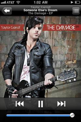 TAYLOR CARROLL: THE DAMAGE (EP) RELEASE